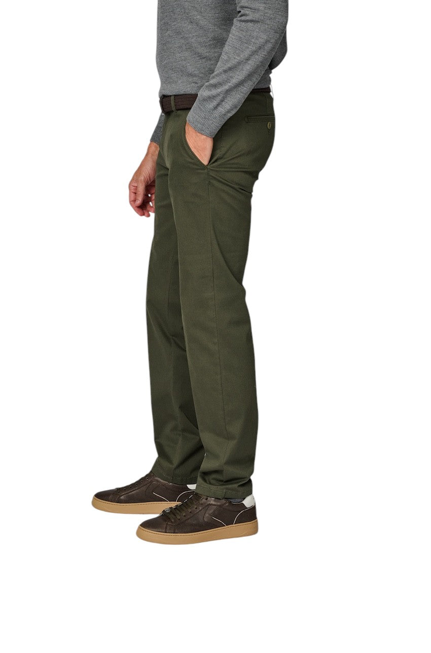 Eurex By Brax sportieve broek heren khaki JIM