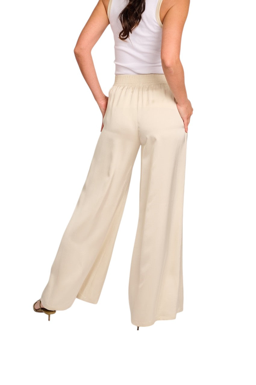 Fabiana Filippi pantalons pour femmes beige
