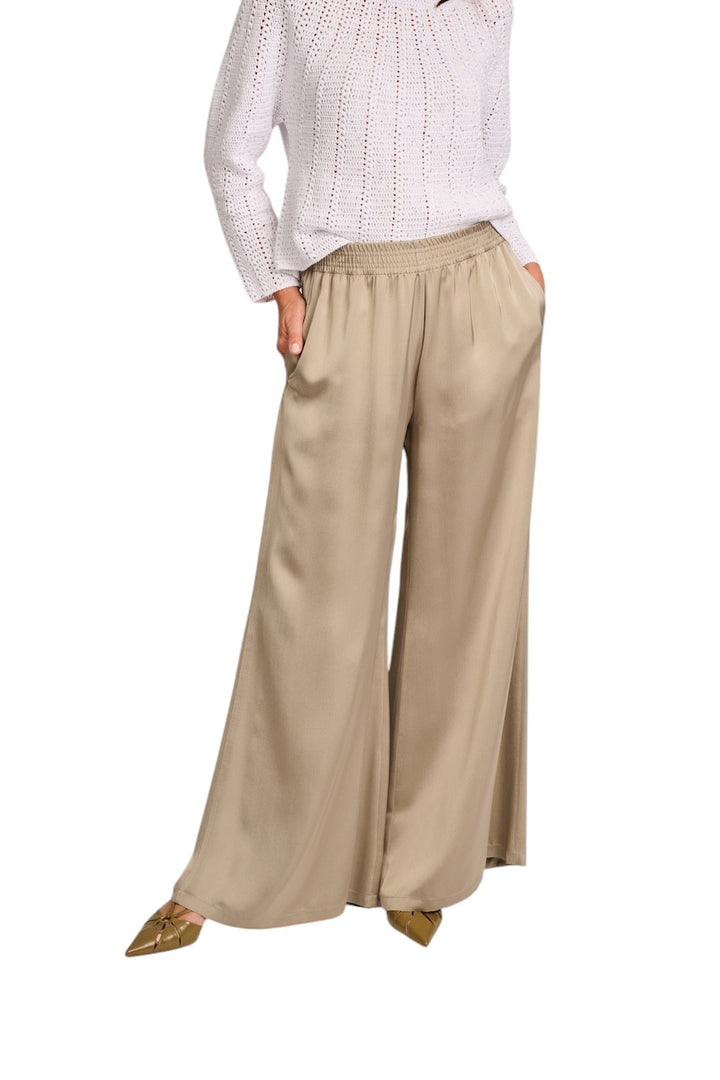 Fabiana Filippi broek dames khaki PAD265F291 D623 8195