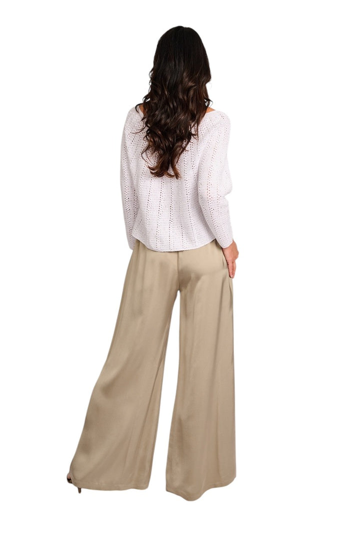 Fabiana Filippi broek dames khaki PAD265F291 D623 8195