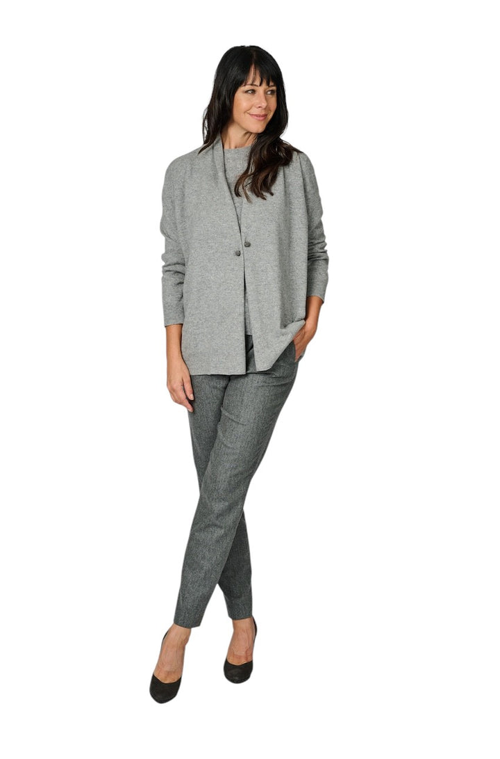 Fabiana Filippi gilet dames gris