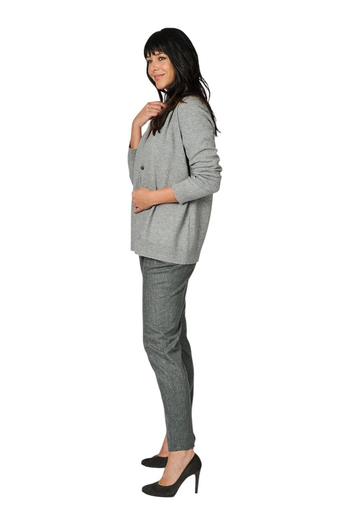 Fabiana Filippi gilet dames gris