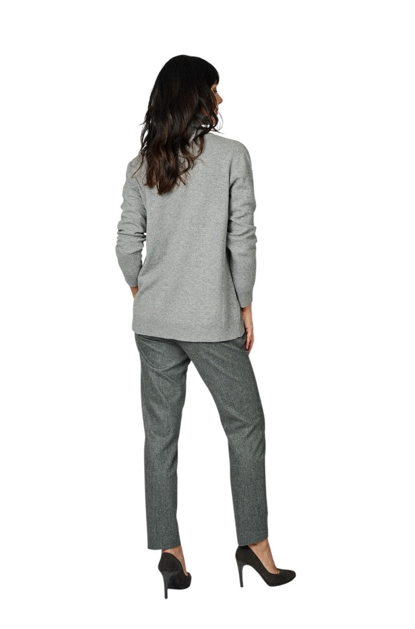 Fabiana Filippi gilet dames gris