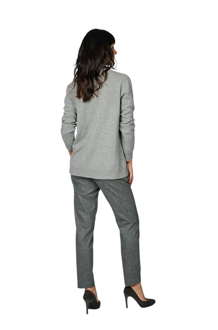 Fabiana Filippi gilet dames gris