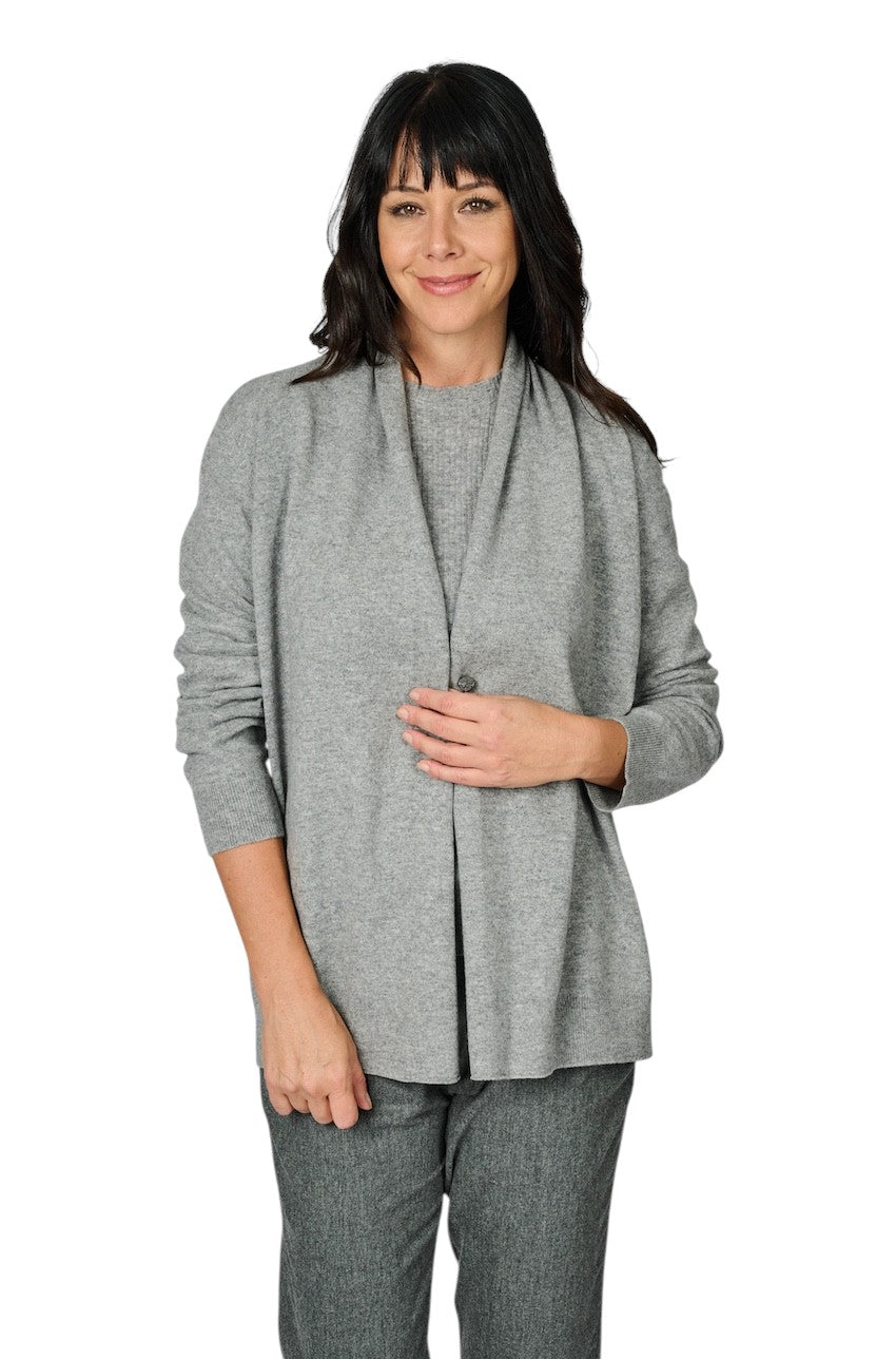 Fabiana Filippi gilet dames gris