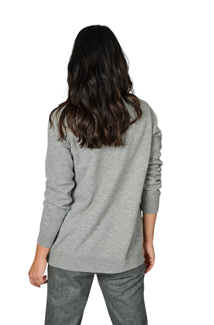 Fabiana Filippi gilet dames gris