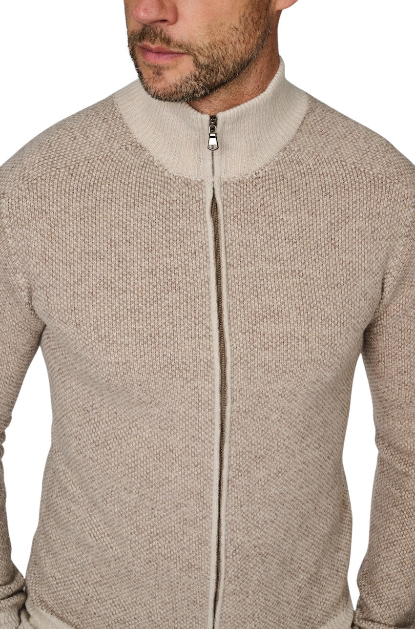 Fradi gilet heren bruin 262MF220262WN5106 504