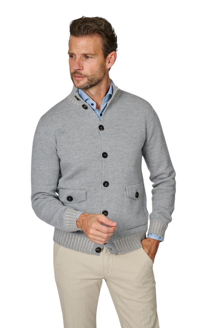 Fradi gilet heren grijs 262KBB5261262WN8843 137