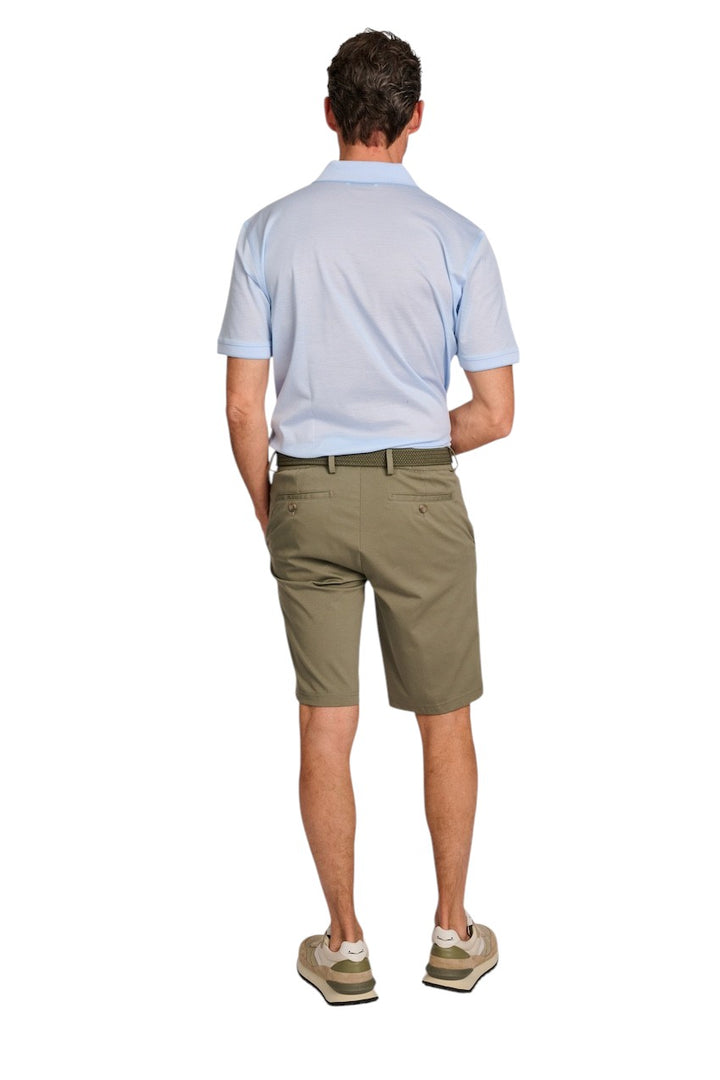 Gran Sasso Men polo shirt korte mouwen heren ciel