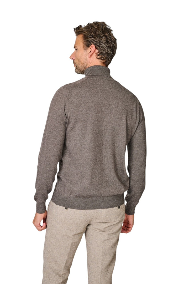 Gran Sasso Männer Pullover Rollkragen Herren, braun