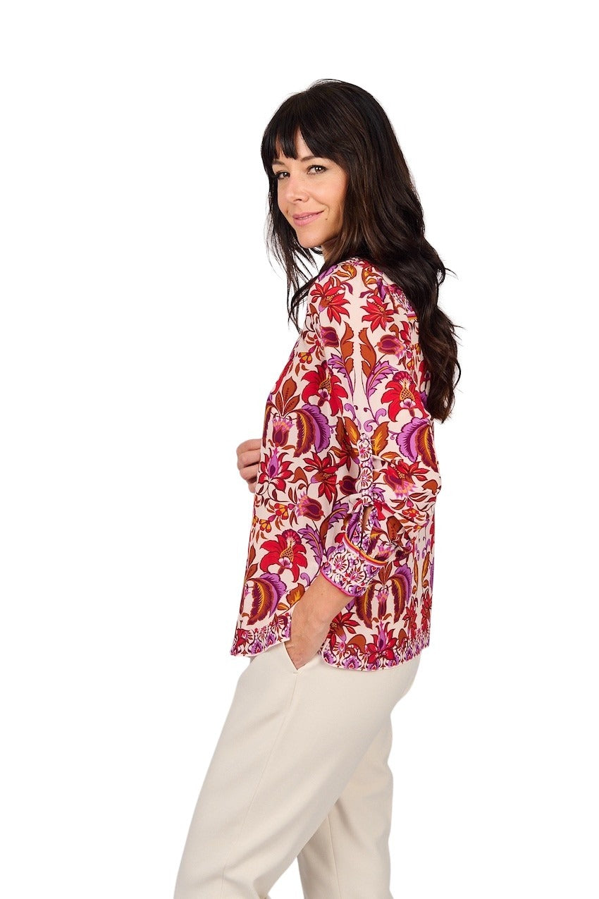 Hale Bob blouse dames roze