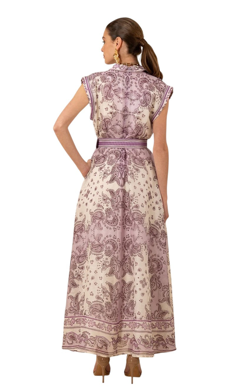 Hale Bob kleedje dames lila Holland maxi HOLLAND 51NU654M-.MAXI