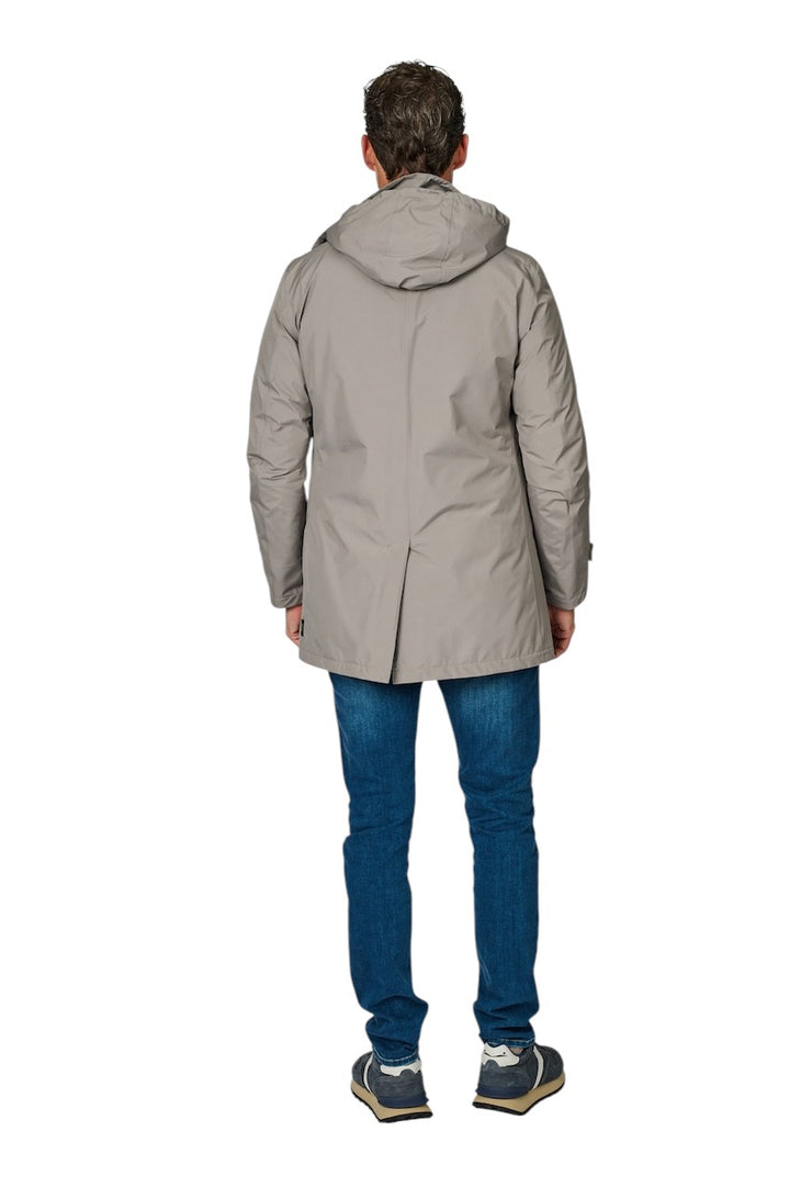 Herno Men parka men gray