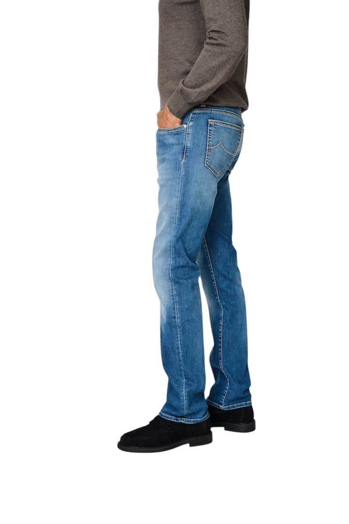 Jacob Cohen Men jeans heren licht blauw Slim Fit Bard JUMQE004 030 S3623 300D