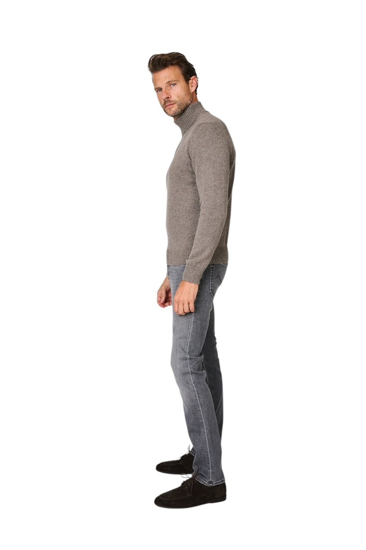 Jacob Cohen Men jeans heren zwart slim fit with zipper Bard JUM_QE009 030 S4286 600D