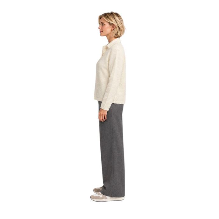 Jeff polo shirt dames ecru Olson