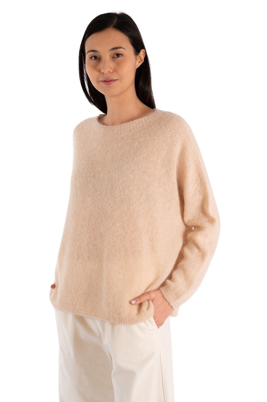 Jeff Pullover Pullover Damen beige