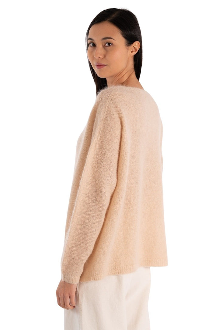 Jeff pullover da donna beige