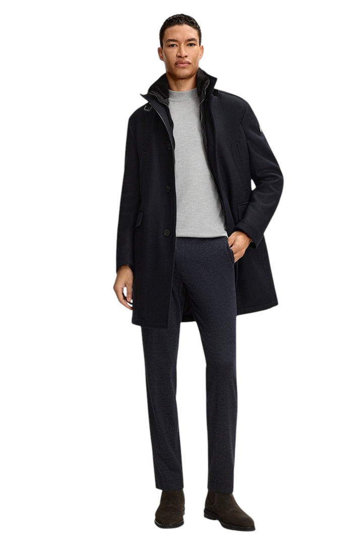 Joop geklede mantel heren marine MIKOS