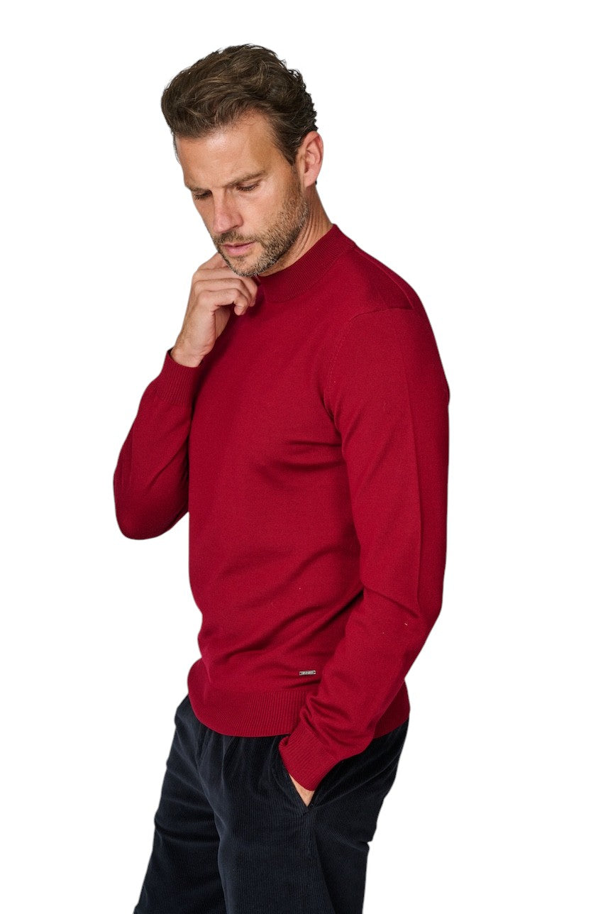 Joop pull trui heren bordeaux DAVIDE 10012053 00621