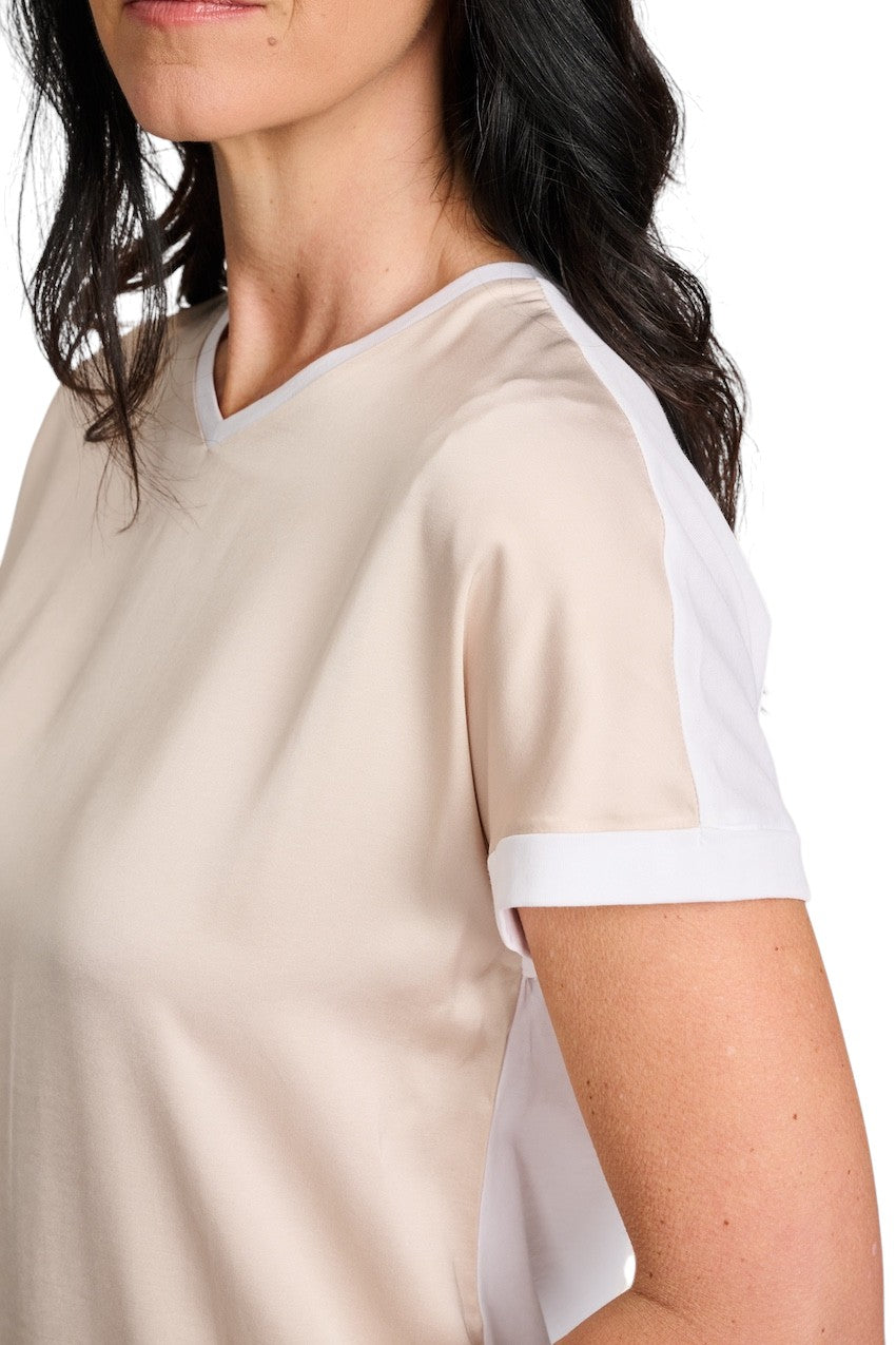 Margittes t-shirt dame sand