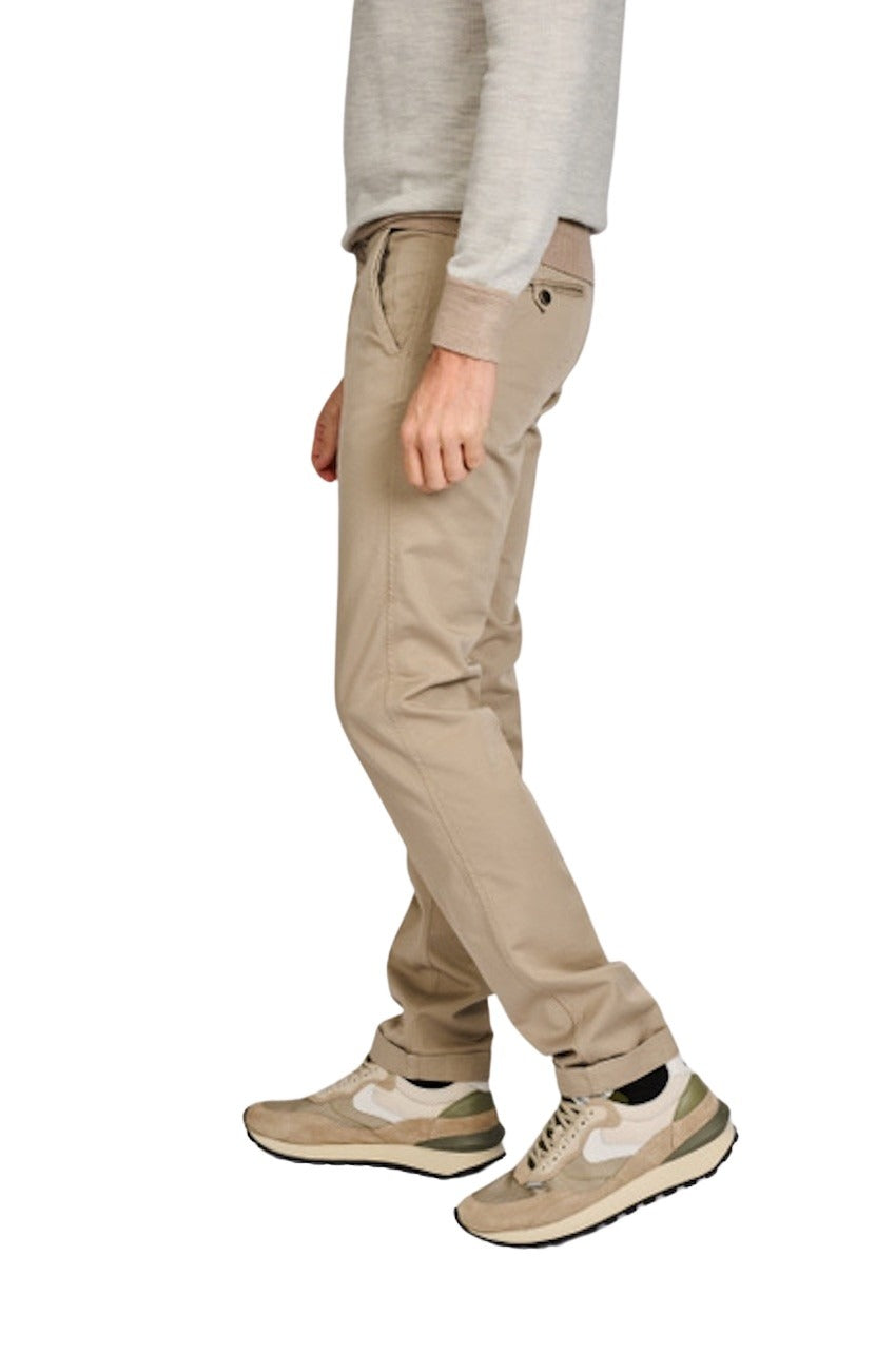 Mason'S Men sportieve broek heren beige Torino jersey 9PF2R2723JERB015267