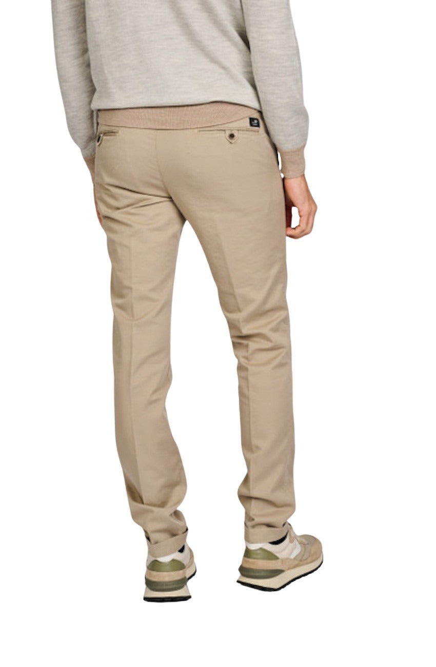 Mason'S Men sportieve broek heren beige Torino jersey 9PF2R2723JERB015267