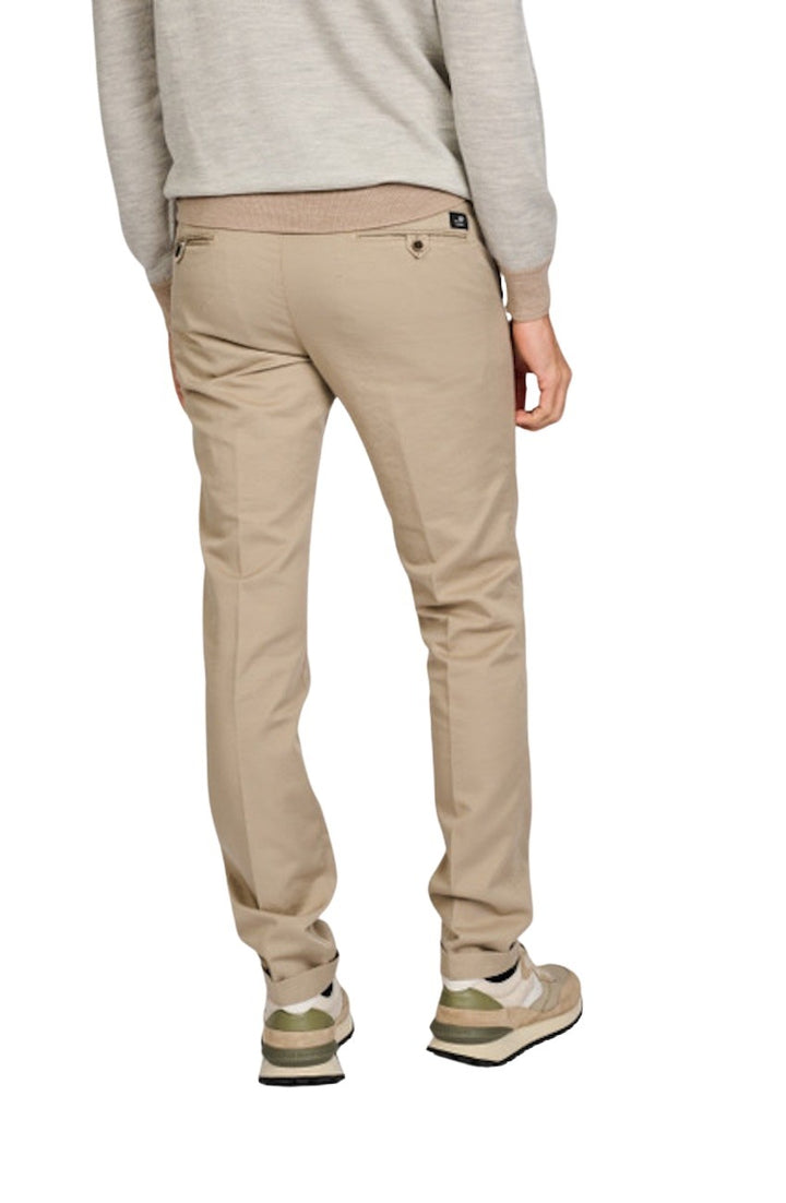 Mason'S Men sportieve broek heren beige Torino jersey 9PF2R2723JERB015267