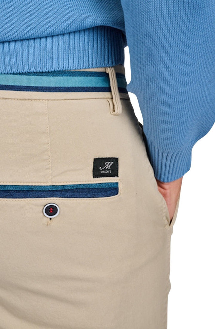 Mason'S Men sportieve broek heren beige Torino summer 9PN2R2863N2MBE098480