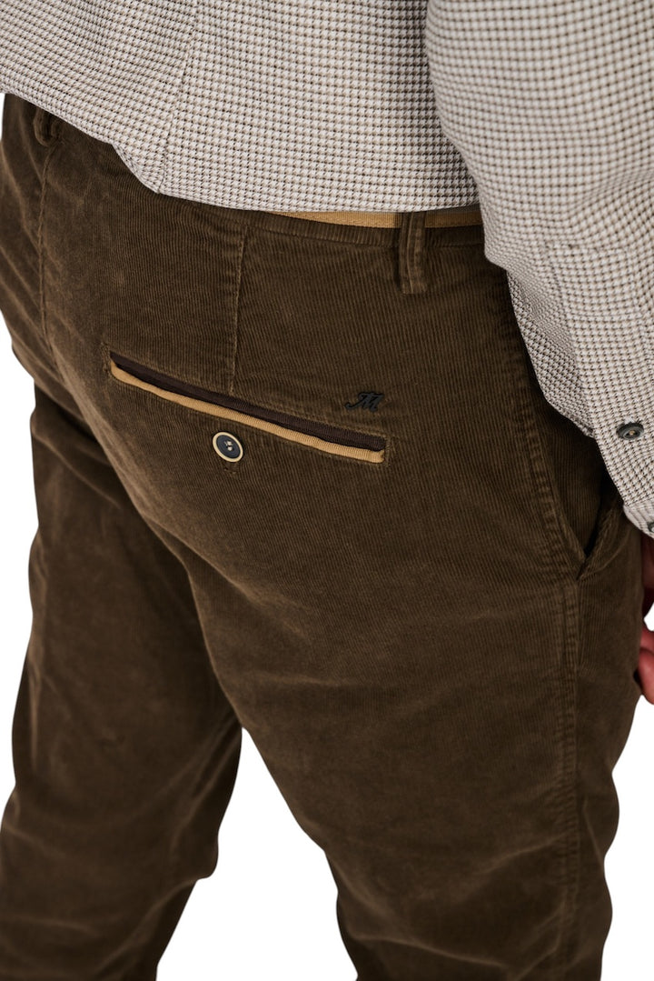 Mason'S Hommes pantalon de sport pour homme marron Torino Winter