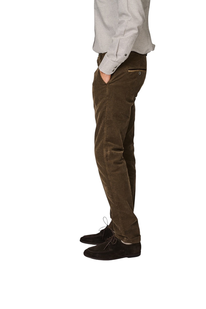 Mason'S Hommes pantalon de sport pour homme marron Torino Winter