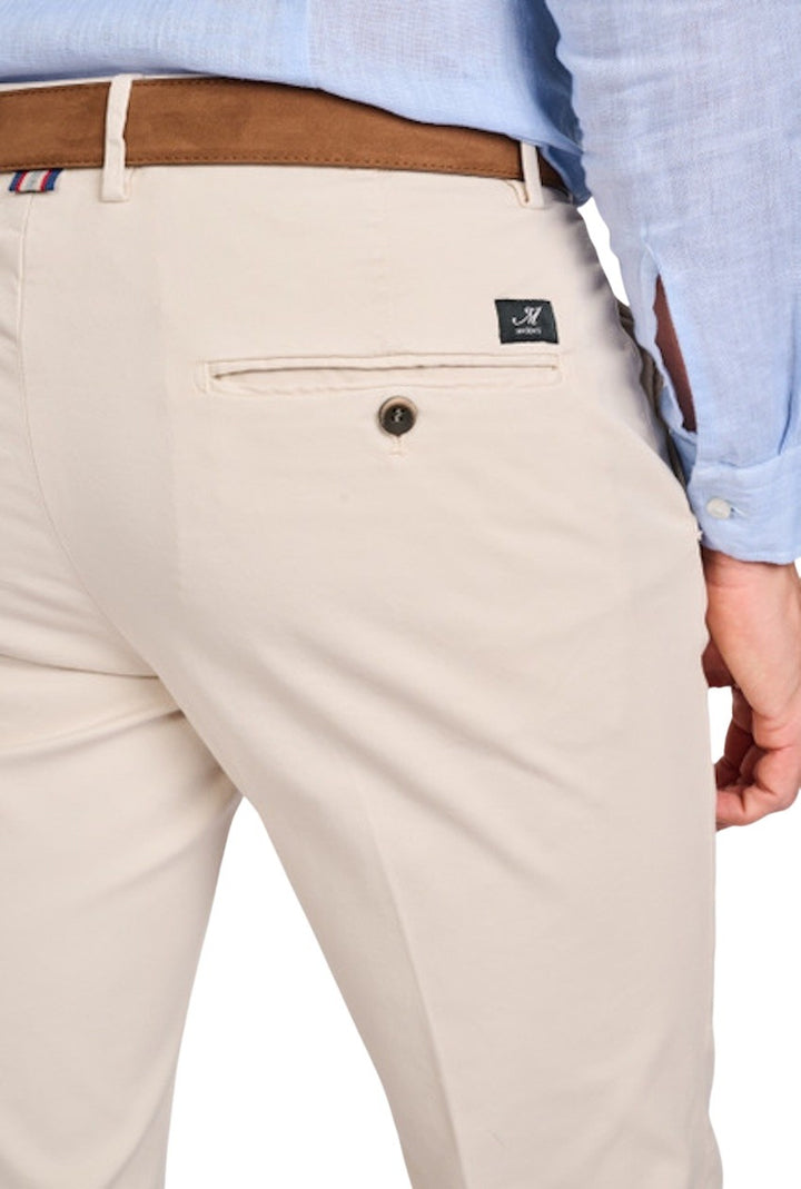 Mason'S Men sportieve broek heren licht beige Torino 9PN2R4973MBE100020