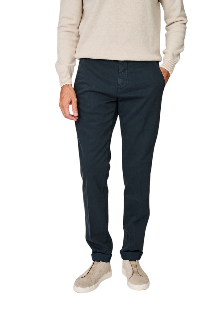 Mason'S Hombres Pantalones deportivos para hombre azul marino Torino Elegance