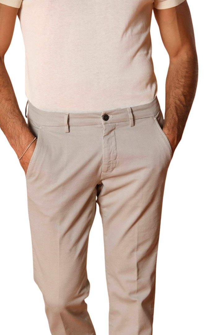 Mason'S Men sportieve broek heren taupe Torino 9PN2R4973CBE319266