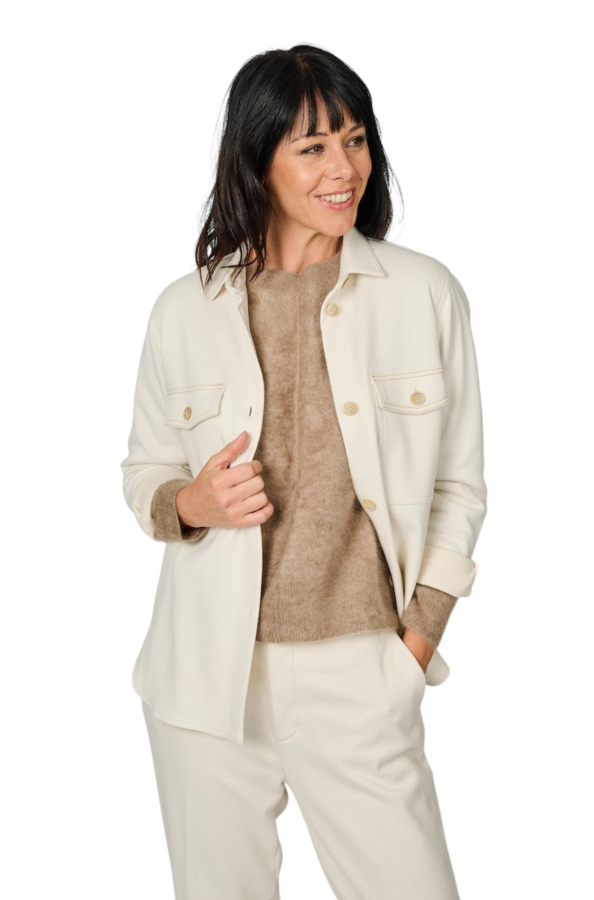 Mason'S Women blouse long sleeves women's ecru