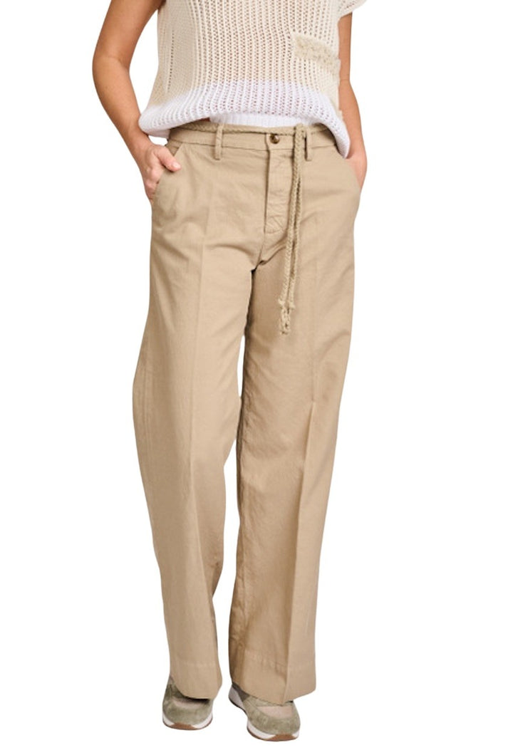 Mason'S Women broek dames taupe New York Cozy 4PNT6R630MBE213268.