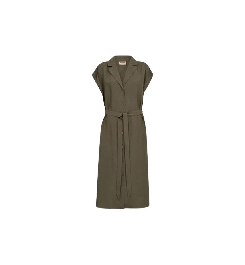 Mos Mosh kleedje dames khaki Nelli Alexis