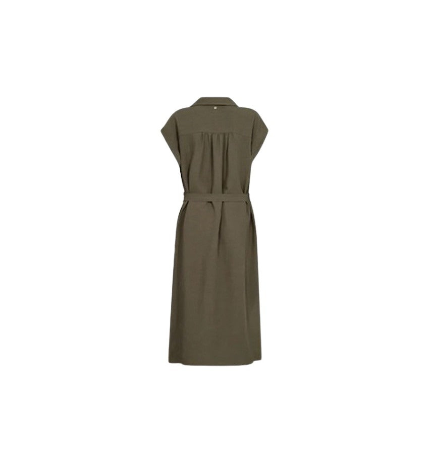 Mos Mosh kleedje dames khaki Nelli Alexis