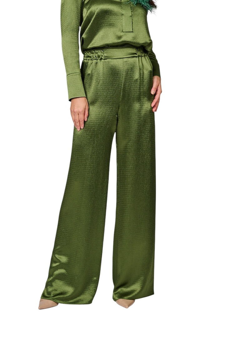 Natan Collection broek dames groen DUSTY-NQFAT01 219