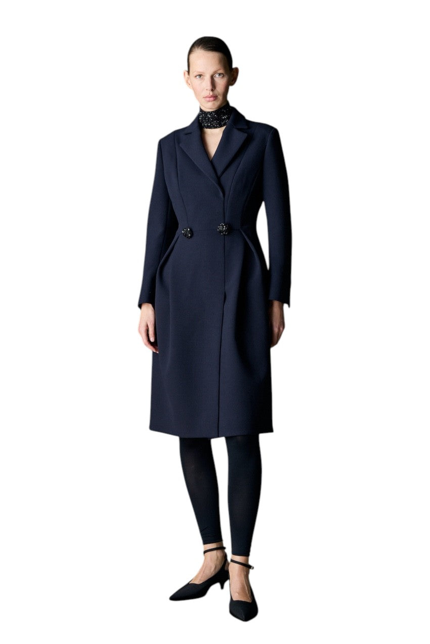 Natan Collection kleedje dames marine FOLIE-N5DT01 140