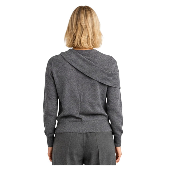 Natan Collection pull trui dames anthraciet OSIRIS-WOOLCASH-178
