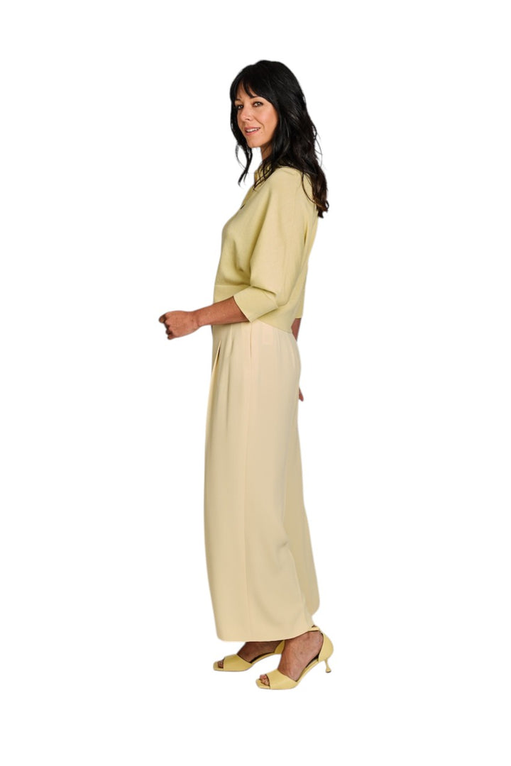 Natan Collection pull trui dames geel NAYMA-SILCO-104