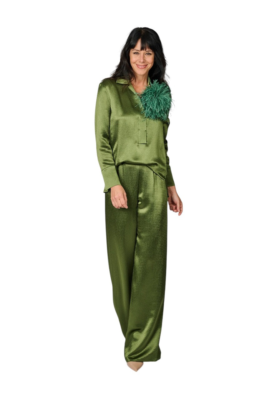 Natan Collection Top dames vert DIRA-NQFAT01 219