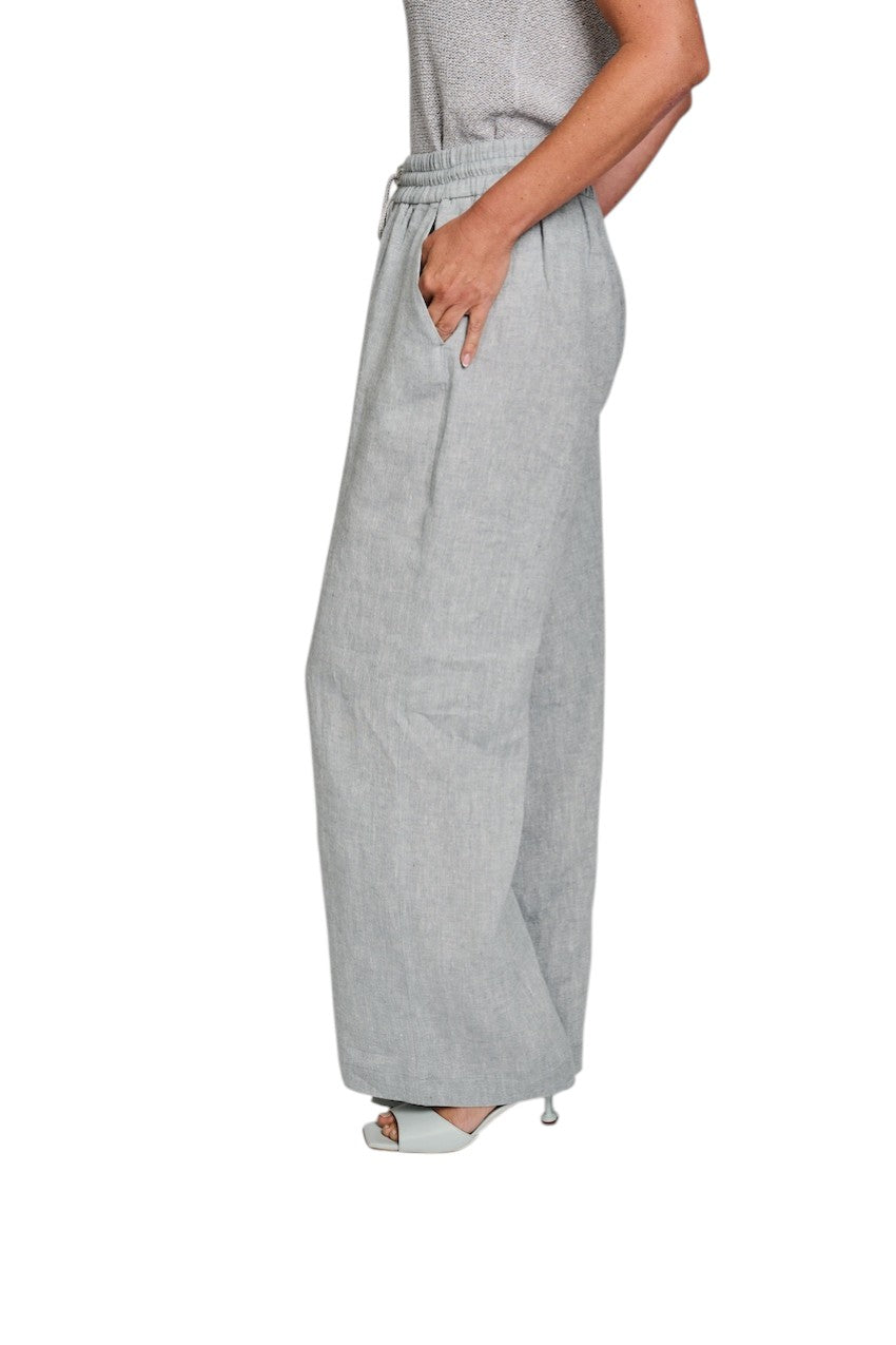 Panicale Cashmere broek dames grijs D381240PA 38D03B0520