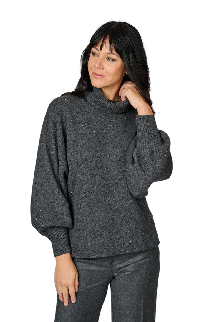 Panicale Cashmere pull trui dames anthraciet D370359CL 37D21 0970