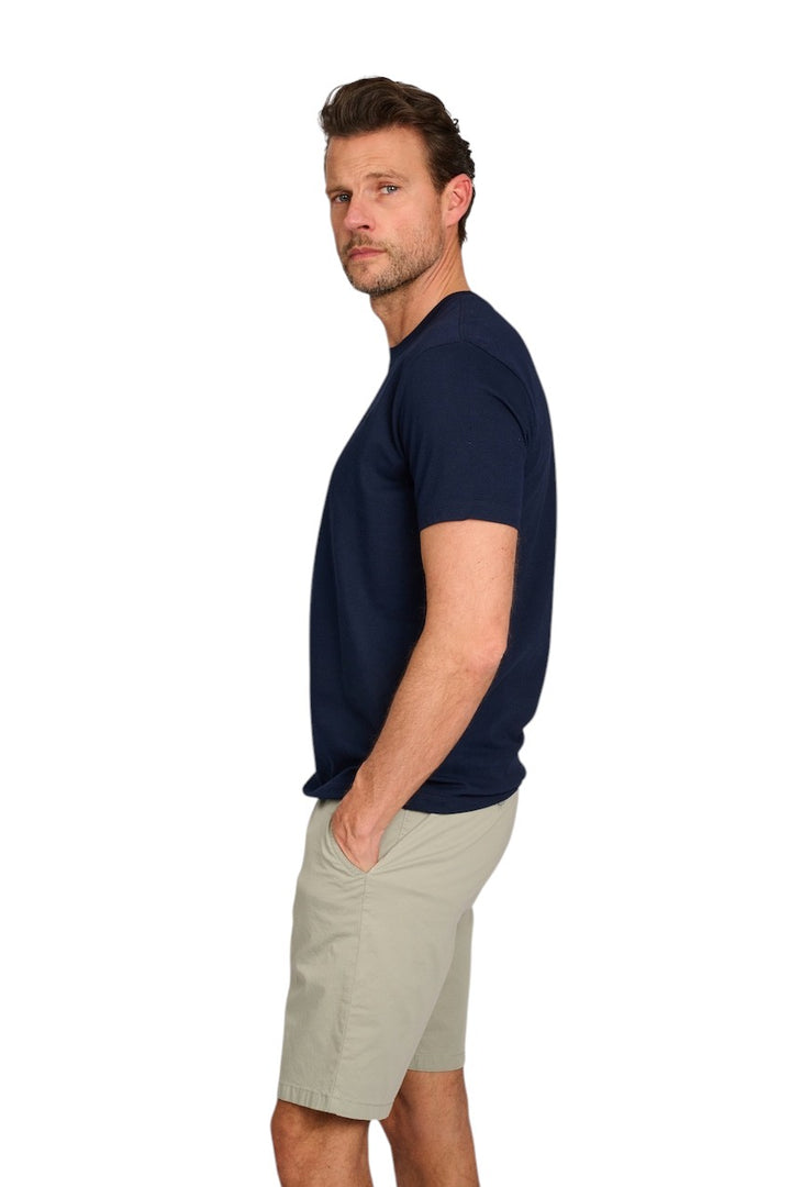 Paul & Shark t-shirt korte mouwen heren donker blauw 25411047 013