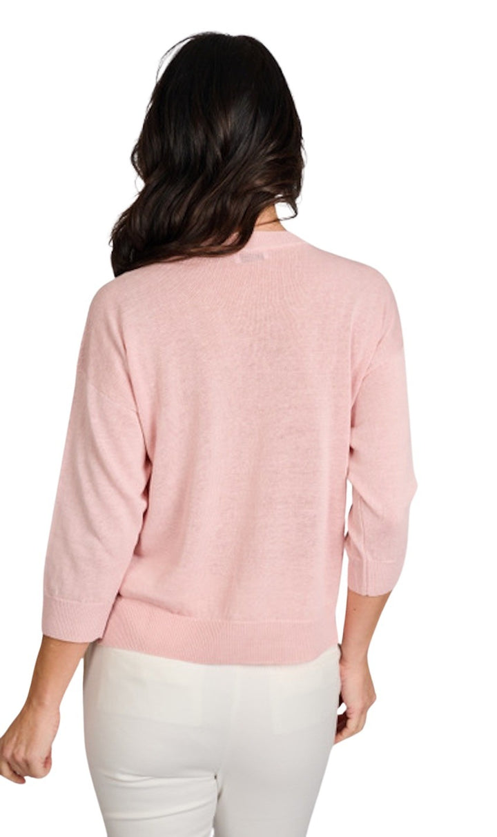 Peserico pull trui dames roze S99757F12 A9056 A94