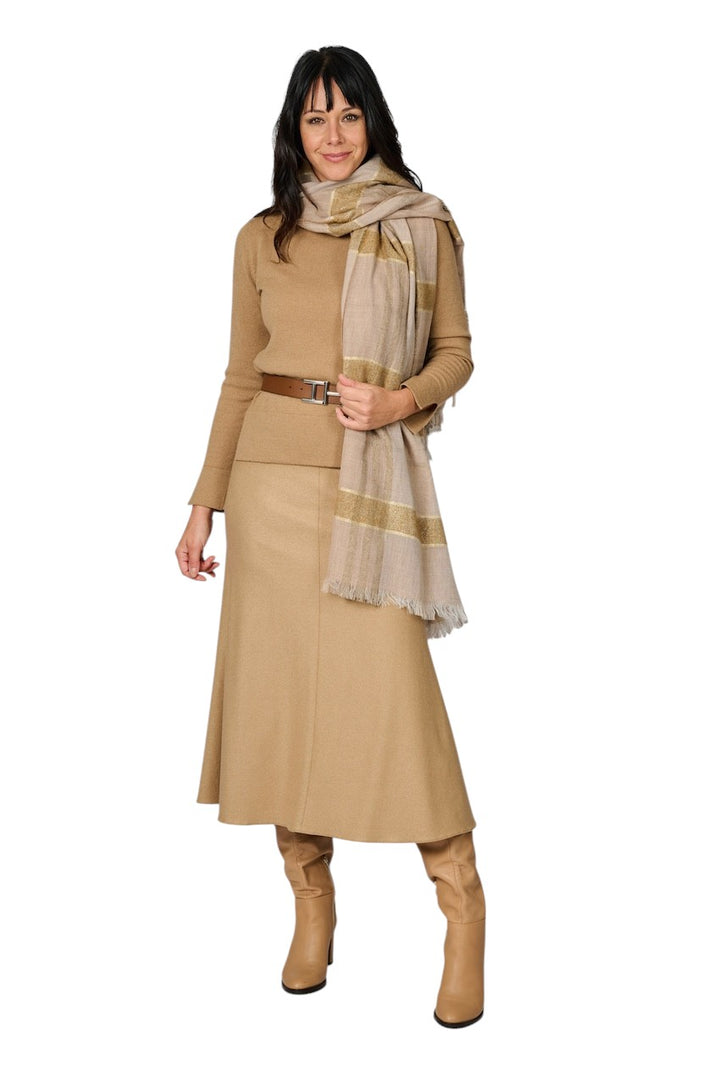 Peserico sjaal dames camel S31522C0 CC654 946