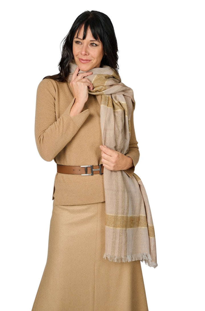 Peserico sjaal dames camel S31522C0 CC654 946