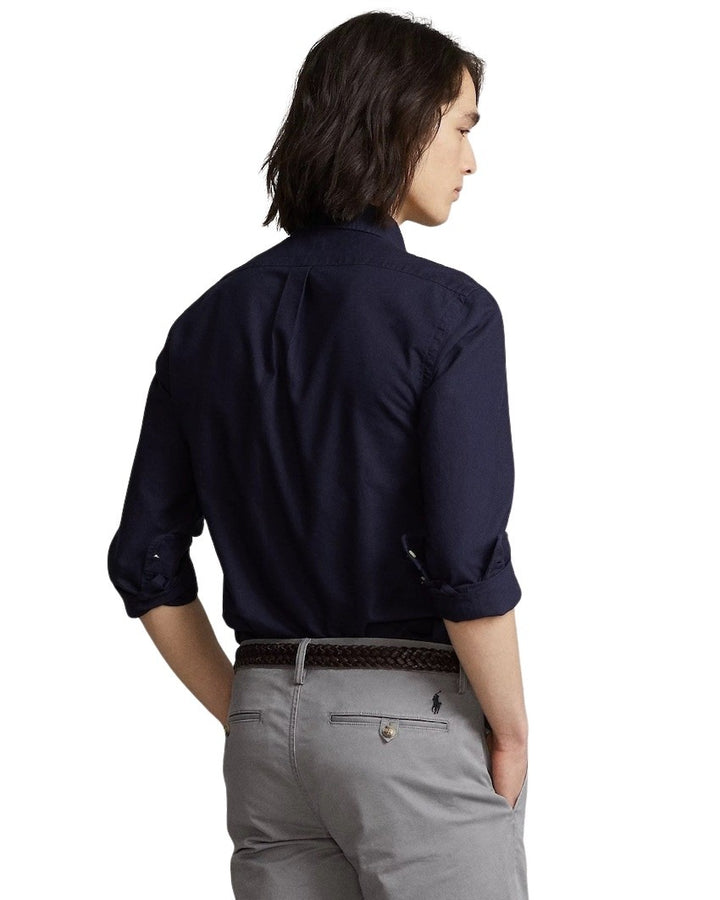 Polo Ralph Lauren Men hemd lange mouwen heren donker blauw